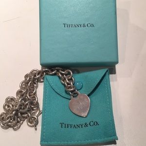 Authentic Tiffany & Co. Heart Necklace
